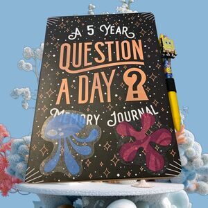 A 5 Year Question A Day? Memory Journal by Piccadilly Paperback NEW SpongeBob